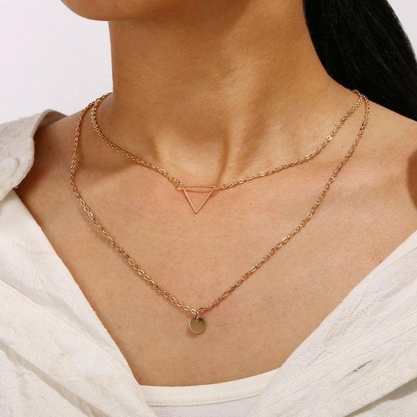 pendant necklaces fashion double bohemian round alloy necklace retro layered jewelry party gift 2021 women's, Silver
pendant necklaces fashion double bohemian round alloy necklace retro layered jewelry party gift 2021 women's, Silver