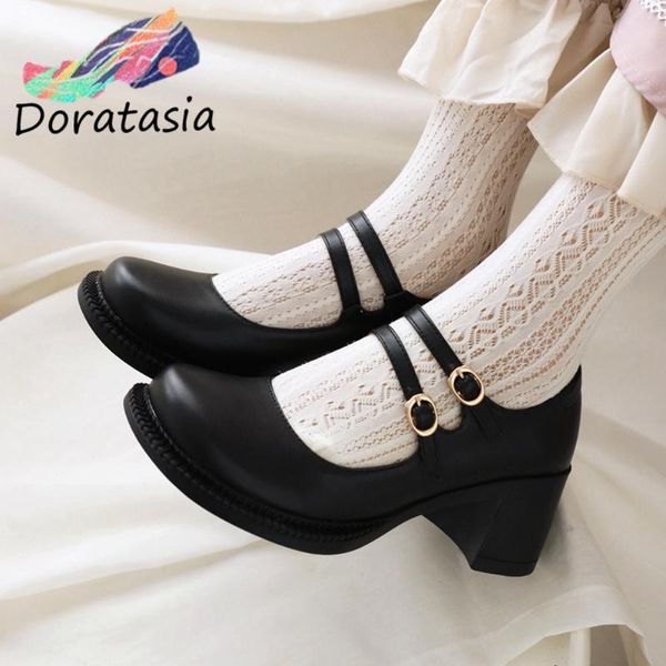 women high heels marry janes shoes spring autumn design comfy pumps square toe buckle dress, Black
women high heels marry janes shoes spring autumn design comfy pumps square toe buckle dress, Black