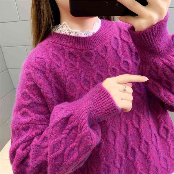 o-neck woman sweaters fall long sleeve knitted for women winter clothes crop jumper cropped sweater 210427, White;black
o-neck woman sweaters fall long sleeve knitted for women winter clothes crop jumper cropped sweater 210427, White;black