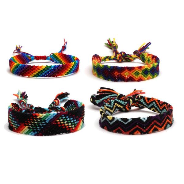 charm bracelets miqiao embroidery weaven boho rainbow retro friendship bangle wrist band chains bracelet for women couple friend fashion jew, Golden;silver
charm bracelets miqiao embroidery weaven boho rainbow retro friendship bangle wrist band chains bracelet for women couple friend fashion jew, Golden;silver