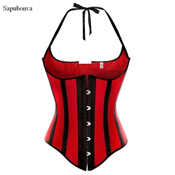 bustiers & corsets sapubonva underbust corset straps striped halter and plus size corselet overbust vest red black white
bustiers & corsets sapubonva underbust corset straps striped halter and plus size corselet overbust vest red black white