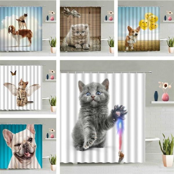 magic cat pets shower curtain cute dog kitty animal balloon blue sky child bathroom curtains bath screen decor waterproof fabric
magic cat pets shower curtain cute dog kitty animal balloon blue sky child bathroom curtains bath screen decor waterproof fabric