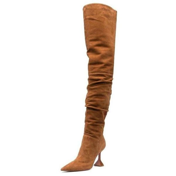 boots high-end women's long shaft thigh high short kitten heel shoes over knee fashion female wide fit, Black
boots high-end women's long shaft thigh high short kitten heel shoes over knee fashion female wide fit, Black