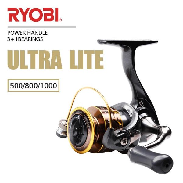 baitcasting reels ryobi ultra lite 500/800/1000 spinning fishing 3+1bb gear ratio 5.2:1 max drag 3kg metal spool mini reel coil
baitcasting reels ryobi ultra lite 500/800/1000 spinning fishing 3+1bb gear ratio 5.2:1 max drag 3kg metal spool mini reel coil