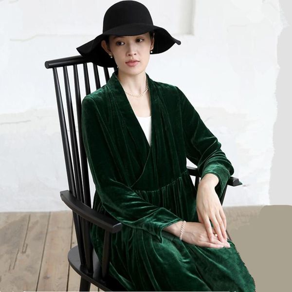 casual dresses russian style women winter long sleeve v-neck velvet dress -6xl 7xl plus size spring and autunm maxi velour, Black;gray
casual dresses russian style women winter long sleeve v-neck velvet dress -6xl 7xl plus size spring and autunm maxi velour, Black;gray