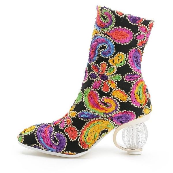 boots us4-11 womens embroidery rhinestones mixed colors ankle side zipper fleece liner winter warm shoes crystal ball h, Black
boots us4-11 womens embroidery rhinestones mixed colors ankle side zipper fleece liner winter warm shoes crystal ball h, Black