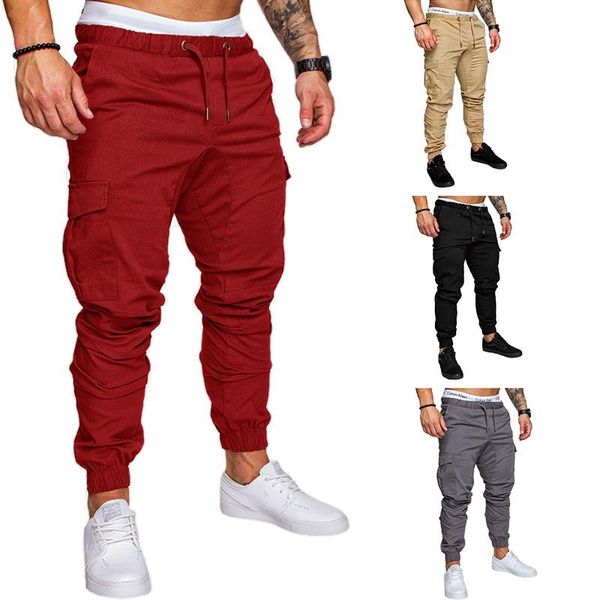 men's pants more colors men hip joggers fashionable overalls trousers casual pockets solid color mens sweatpants, Black
men's pants more colors men hip joggers fashionable overalls trousers casual pockets solid color mens sweatpants, Black