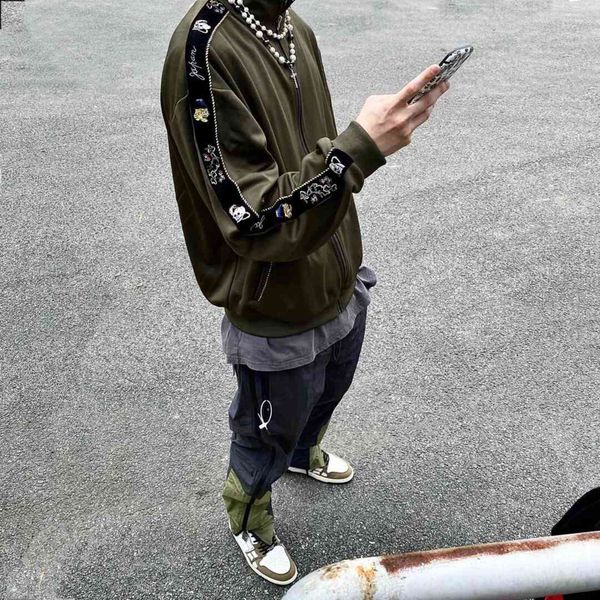 fashiondemon uni kapital japanese style embroidery coat stripe military green high street jacket zipper casual velvetylr, Black;brown
fashiondemon uni kapital japanese style embroidery coat stripe military green high street jacket zipper casual velvetylr, Black;brown