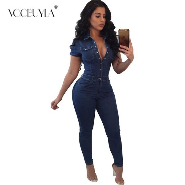 women's jumpsuits & rompers one piece for women 2021 plus size 3xl fashion elegant style bodycon short sleeve overalls denim jumpsuit, Black;white
women's jumpsuits & rompers one piece for women 2021 plus size 3xl fashion elegant style bodycon short sleeve overalls denim jumpsuit, Black;white
