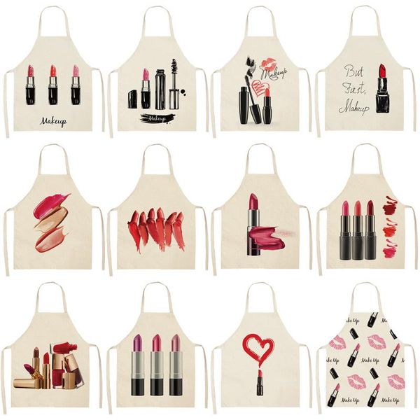 aprons 1pcs lipstick printed cleaning sleeveless home cooking kitchen apron cook wear cotton linen bibs 53*65cm wq0064
aprons 1pcs lipstick printed cleaning sleeveless home cooking kitchen apron cook wear cotton linen bibs 53*65cm wq0064