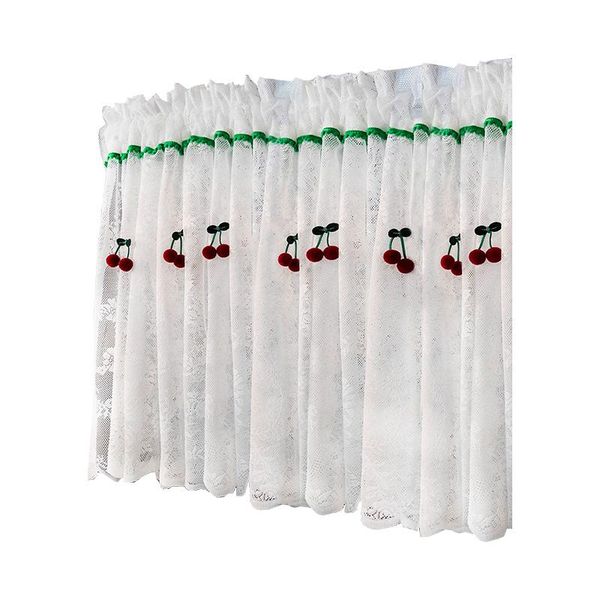 curtain & drapes white lace embroidered yarn short cherry window partition cabinet semi shading cloth tube
curtain & drapes white lace embroidered yarn short cherry window partition cabinet semi shading cloth tube