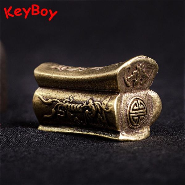 keychains pure copper chinese small coffin ornament keychain pendants handmade metal brass crafts lucky feng shui keyring hanging jewelry, Silver
keychains pure copper chinese small coffin ornament keychain pendants handmade metal brass crafts lucky feng shui keyring hanging jewelry, Silver