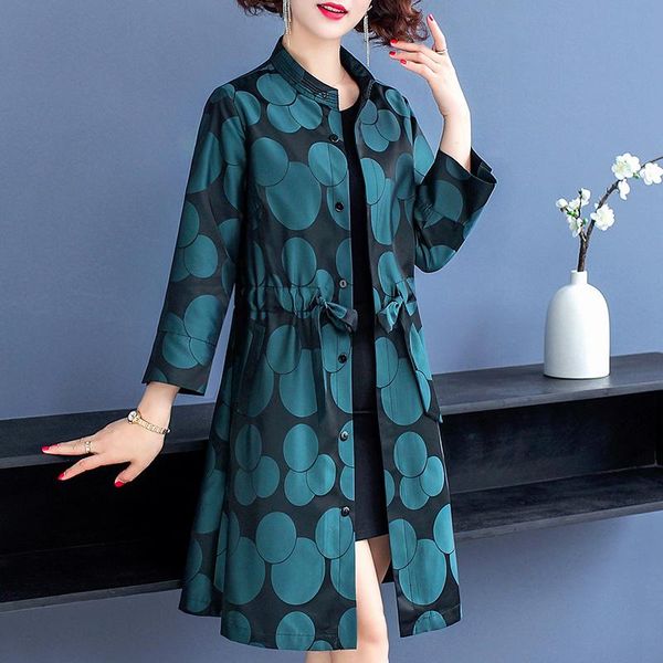 women's trench coats middle-aged mother fashion spring autumn windbreaker large size coat women overcoat mid-length elegant female oute, Tan;black
women's trench coats middle-aged mother fashion spring autumn windbreaker large size coat women overcoat mid-length elegant female oute, Tan;black