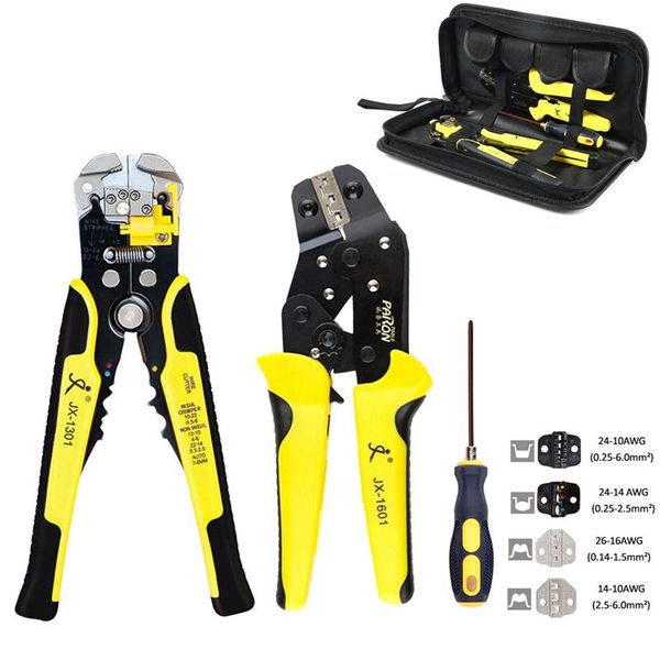 professional hand tool sets crimper tools kit 4 in 1 multi wire engineering ratchet terminal crimping plier + stripper+s2 screwdiver
professional hand tool sets crimper tools kit 4 in 1 multi wire engineering ratchet terminal crimping plier + stripper+s2 screwdiver