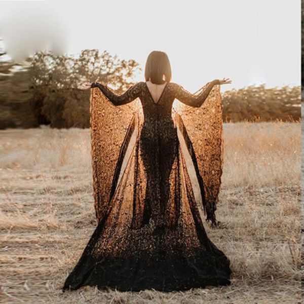 maternity dresses black lace for po shoot fancy pregnancy dress pography prop split side pregnant women maxi gown, White
maternity dresses black lace for po shoot fancy pregnancy dress pography prop split side pregnant women maxi gown, White