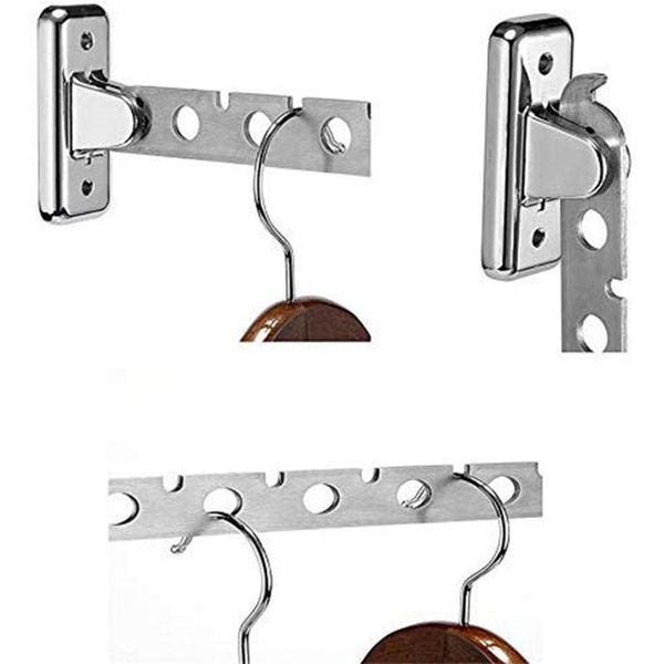 hangers & racks 6-hole rack folding stainless steel clothes hook with screws movable coat swing hanger clothing rail
hangers & racks 6-hole rack folding stainless steel clothes hook with screws movable coat swing hanger clothing rail