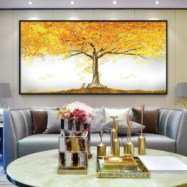 paintings ddhh large size canvas painting wall art gold tree oil poster and print for living room home decor
paintings ddhh large size canvas painting wall art gold tree oil poster and print for living room home decor