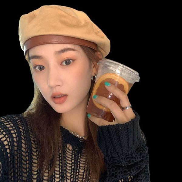 beanies autumn women suede berets ladies solid color british retro artist hat female casual vintage sboy cap girl fashion
beanies autumn women suede berets ladies solid color british retro artist hat female casual vintage sboy cap girl fashion