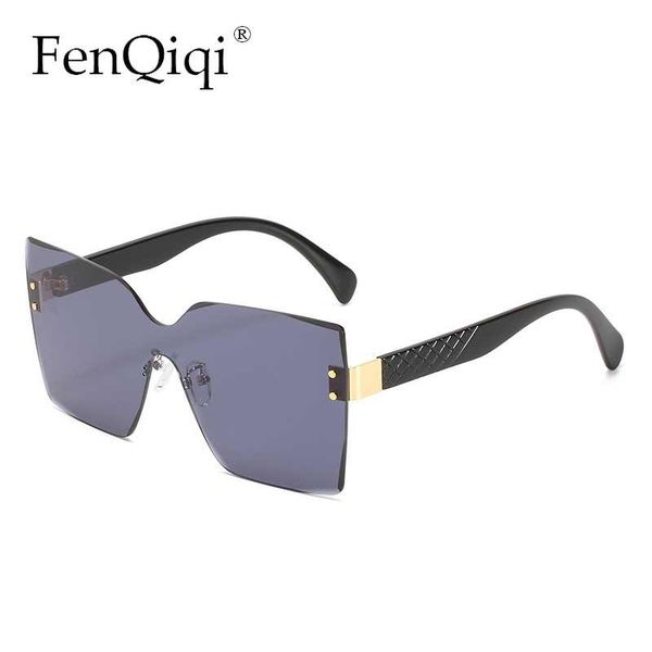 sunglasses vintage oversized square gradient luxury design eyewear rimless one piece shades sun glasses, White;black
sunglasses vintage oversized square gradient luxury design eyewear rimless one piece shades sun glasses, White;black