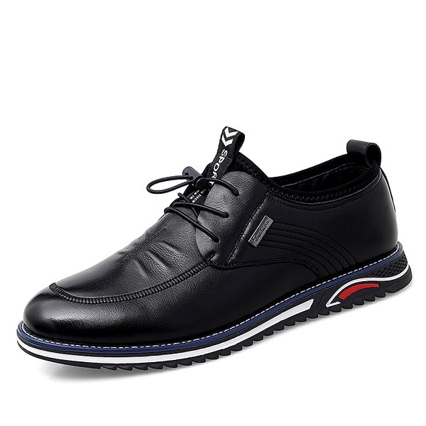 brand genuine leather men oxfords shoes british style men business formal shoes dress shoes men flats sneakers %, Black
brand genuine leather men oxfords shoes british style men business formal shoes dress shoes men flats sneakers %, Black