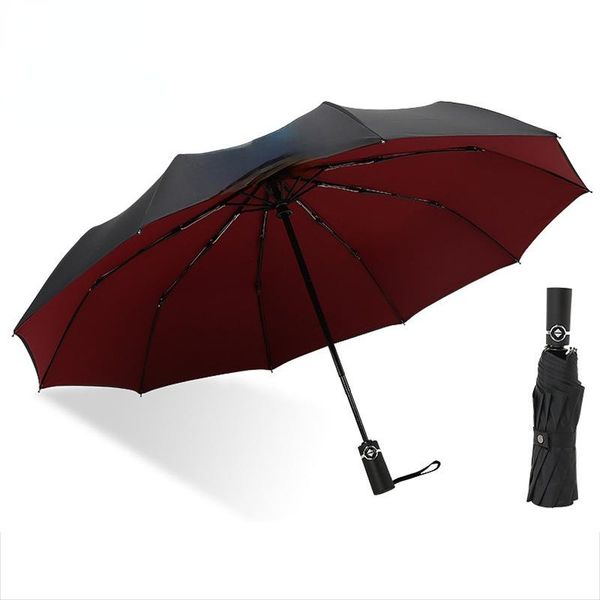 umbrellas strong windproof automatic double umbrella rain women 3fold female male 10 bone car luxury large business men parasol
umbrellas strong windproof automatic double umbrella rain women 3fold female male 10 bone car luxury large business men parasol