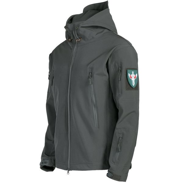 Three in one single soft shell assault outdoor mountaineering windbreaker windproof and rainproof group suit, Navy blue
Three in one single soft shell assault outdoor mountaineering windbreaker windproof and rainproof group suit, Navy blue