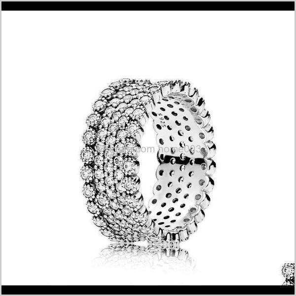 band rings drop delivery 2021 dazzling light ring 925 sterling sier for pandora fashion charm cz diamonds with original box womens jewelry h, Silver
band rings drop delivery 2021 dazzling light ring 925 sterling sier for pandora fashion charm cz diamonds with original box womens jewelry h, Silver
