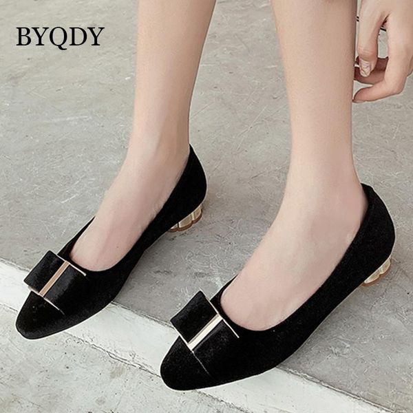 dress shoes byqdy fashion suede pointed toe woman pumps slip on low heels metal decoration party worker discount, Black
dress shoes byqdy fashion suede pointed toe woman pumps slip on low heels metal decoration party worker discount, Black