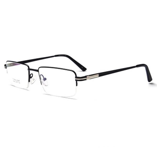 fashion sunglasses frames metal alloy spectacle men's business half frame eyeless leisure simple myopia presbyopia prescription eyewear, Black
fashion sunglasses frames metal alloy spectacle men's business half frame eyeless leisure simple myopia presbyopia prescription eyewear, Black