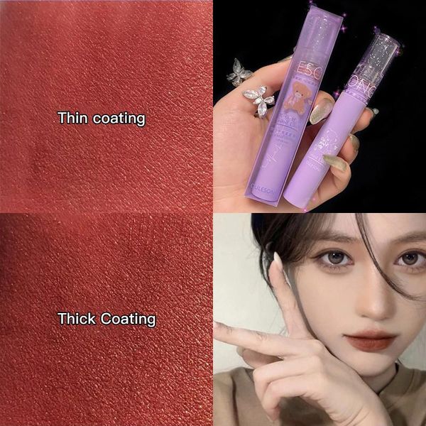 lip gloss 6-color cute bear with fine flashing matte velvet high-value non-stick cup non-fading glaze cosmetics tslm1
lip gloss 6-color cute bear with fine flashing matte velvet high-value non-stick cup non-fading glaze cosmetics tslm1