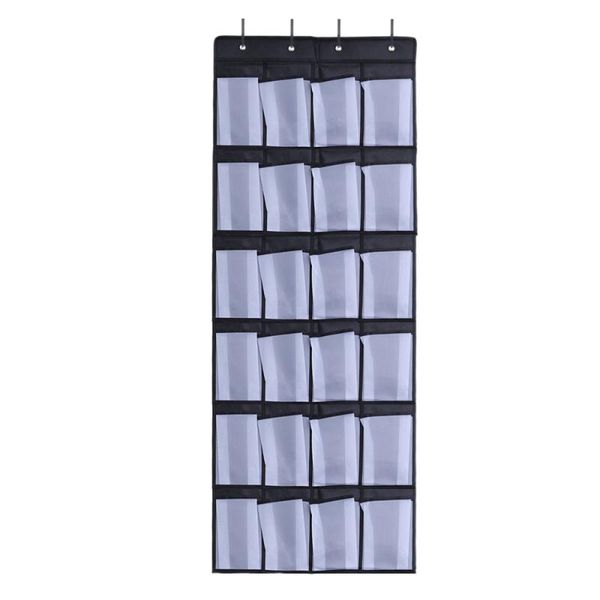 clothing & wardrobe storage 24 pockets over the door shoe organizer non-woven fabrics bag hanging mesh pouch (black and white)
clothing & wardrobe storage 24 pockets over the door shoe organizer non-woven fabrics bag hanging mesh pouch (black and white)