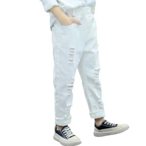 jeans for girls hole children's ripped spring autumn kids casual style clothes, Blue
jeans for girls hole children's ripped spring autumn kids casual style clothes, Blue