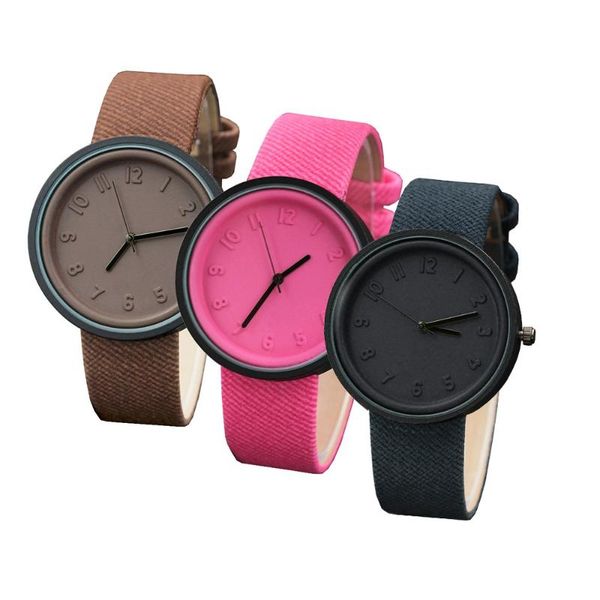 wristwatches fashion casual bracelet watch women quartz clock female simple number watches canvas belt wrist, Slivery;brown
wristwatches fashion casual bracelet watch women quartz clock female simple number watches canvas belt wrist, Slivery;brown