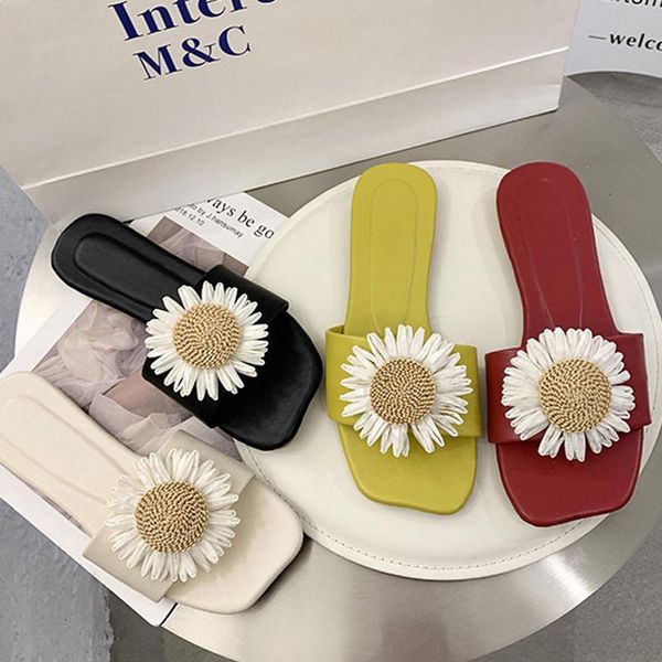 slippers women's chrysanthemum slides fashion flat comfort women shoes summer square toe sandals female mules, Black
slippers women's chrysanthemum slides fashion flat comfort women shoes summer square toe sandals female mules, Black