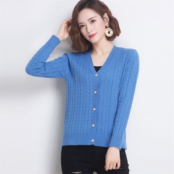 fashion solid color single-breasted v-neck temperament tide spring and autumn knitted cardigan casual 210427, White;black
fashion solid color single-breasted v-neck temperament tide spring and autumn knitted cardigan casual 210427, White;black
