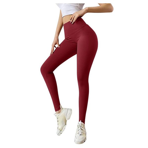 women's leggings sport women fitness fashion ladies bandage bow tie pure color hip lifting elastic running gym pants h5, Black
women's leggings sport women fitness fashion ladies bandage bow tie pure color hip lifting elastic running gym pants h5, Black