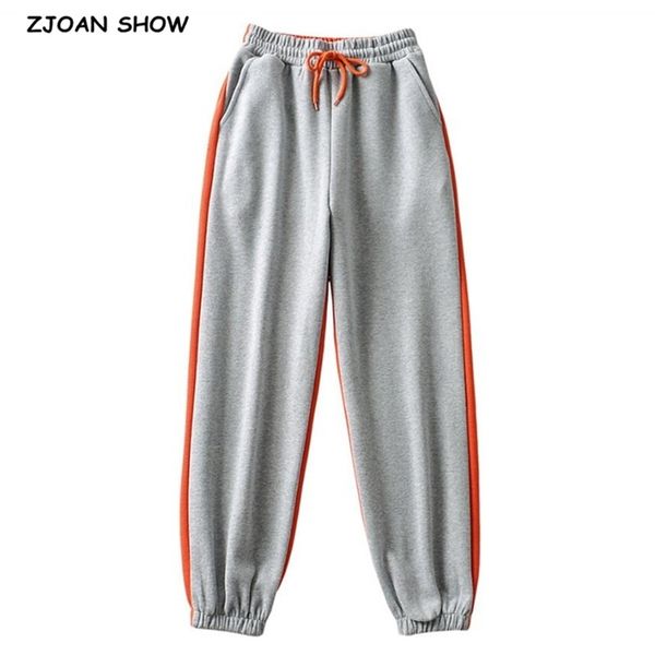 spring adjust drawstring waist sports pants women contrast color casual trousers joggers streetwear leisure 210429, Black;white
spring adjust drawstring waist sports pants women contrast color casual trousers joggers streetwear leisure 210429, Black;white