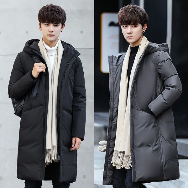 mens hooded long duck down padded jackets man thick winter coats male fashion overcoat keep warm outerwear jk-722, Black
mens hooded long duck down padded jackets man thick winter coats male fashion overcoat keep warm outerwear jk-722, Black