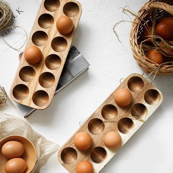 kitchen containers acacia wood double-row egg storage box household refrigerator rack accessories container bottles & jars
kitchen containers acacia wood double-row egg storage box household refrigerator rack accessories container bottles & jars