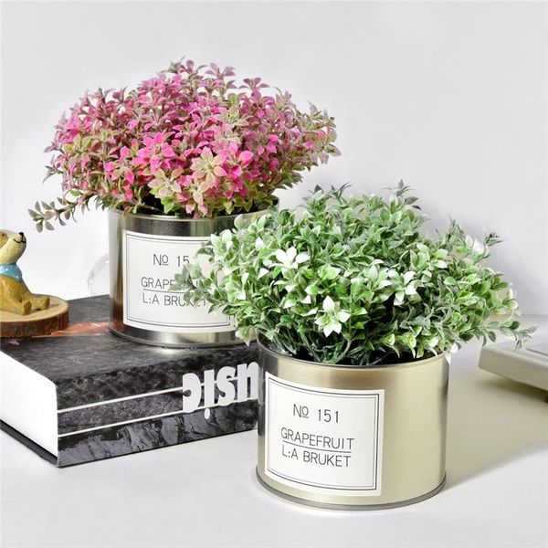 artificial lover grass flowers + iron vase simulation fake plants mini bonsai set for wedding home garden farmhouse decoration decorative &
artificial lover grass flowers + iron vase simulation fake plants mini bonsai set for wedding home garden farmhouse decoration decorative &