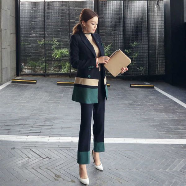 women's suits professional elegant pants suit two-piece autumn and winter slim ladies blazer jacket 210930, White
women's suits professional elegant pants suit two-piece autumn and winter slim ladies blazer jacket 210930, White