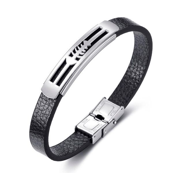 charm bracelets fathers day gift for male fashion leather bracelet stainless steel fish bone mens 2021 trendy jewelry, Golden;silver
charm bracelets fathers day gift for male fashion leather bracelet stainless steel fish bone mens 2021 trendy jewelry, Golden;silver