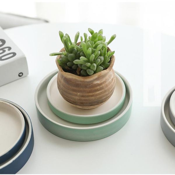 1piece 16.5*3cm creative thickened ceramic tray rich bamboo flower pot holder large round water base succulent plant decorative objects & fi
1piece 16.5*3cm creative thickened ceramic tray rich bamboo flower pot holder large round water base succulent plant decorative objects & fi