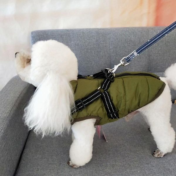 dog apparel harness puppy jumpsuit clothes small costume winter pet cloth outfit ropa perro warm plush coat jacket
dog apparel harness puppy jumpsuit clothes small costume winter pet cloth outfit ropa perro warm plush coat jacket