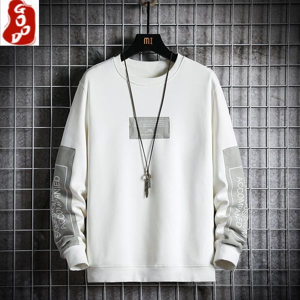 men's hoodies & sweatshirts jumpers streetwear o-neck print men 2021 spring autumn long sleeve sweatshirt pullovers hoody, Black
men's hoodies & sweatshirts jumpers streetwear o-neck print men 2021 spring autumn long sleeve sweatshirt pullovers hoody, Black