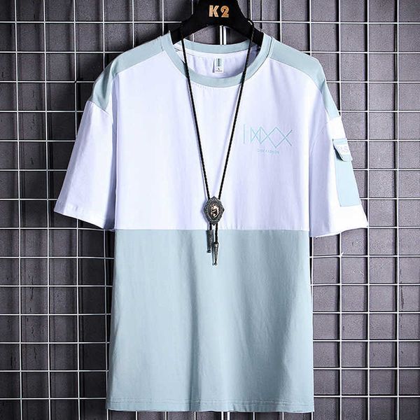 men's t-shirts plus size summer patchwork men letter print sleeve pockets t shirt male casual cotton tee 6xl 7xl 8xl uecs, White;black
men's t-shirts plus size summer patchwork men letter print sleeve pockets t shirt male casual cotton tee 6xl 7xl 8xl uecs, White;black