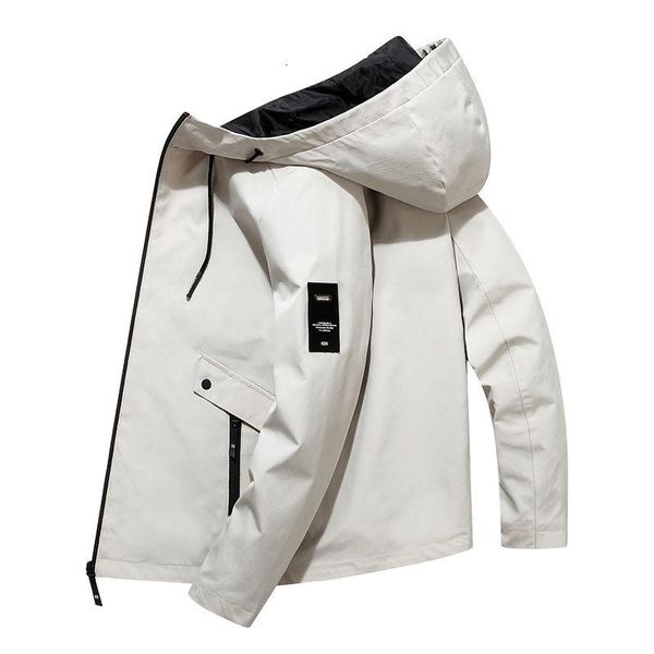 men's jackets coat loose fitting spring versatile work clothes casual hooded jacket student fat zipper shirt 8079p45, Black;brown
men's jackets coat loose fitting spring versatile work clothes casual hooded jacket student fat zipper shirt 8079p45, Black;brown