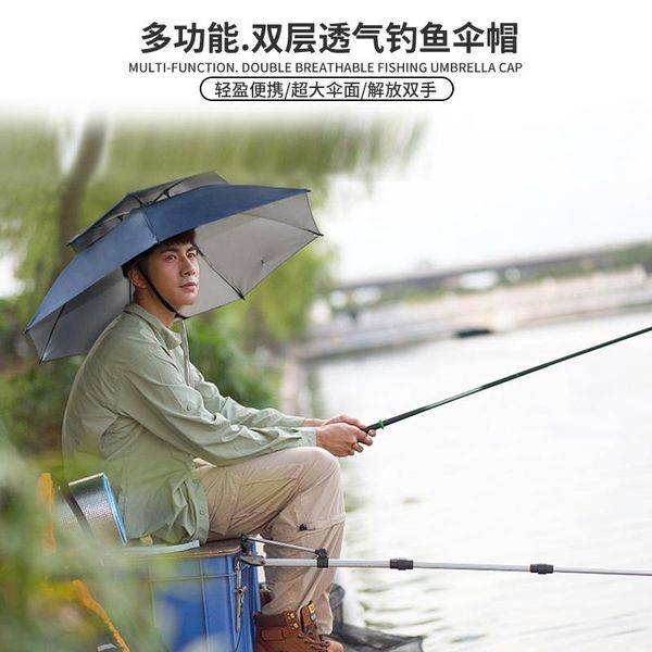 outdoor gadgets double-layer breathable head wear silver glue anti-ultraviolet sunshade and sunscreen fishing umbrella
outdoor gadgets double-layer breathable head wear silver glue anti-ultraviolet sunshade and sunscreen fishing umbrella