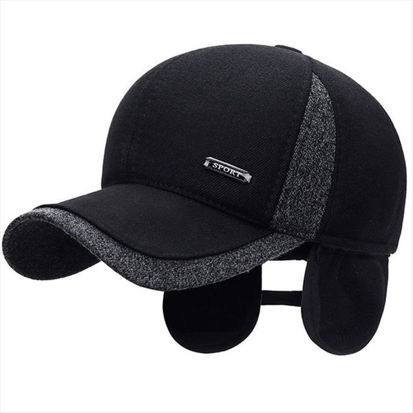 warm mens winter wool baseball cap ear flaps brand snapback hats thicken cotton fitted gorra hombre trucker, Blue;gray
warm mens winter wool baseball cap ear flaps brand snapback hats thicken cotton fitted gorra hombre trucker, Blue;gray