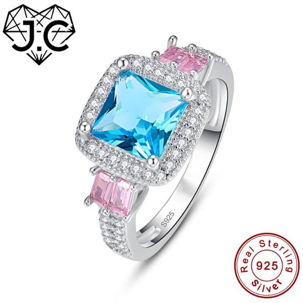 cluster rings j.c princess cut blue & white z 925 sterling silver ring size 6 7 8 9 women wedding party jewelry gift, Golden;silver
cluster rings j.c princess cut blue & white z 925 sterling silver ring size 6 7 8 9 women wedding party jewelry gift, Golden;silver